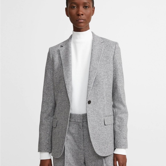 Theory Staple Blazer in Speckled Wool, Sz 2 NWT - Picture 5 of 5